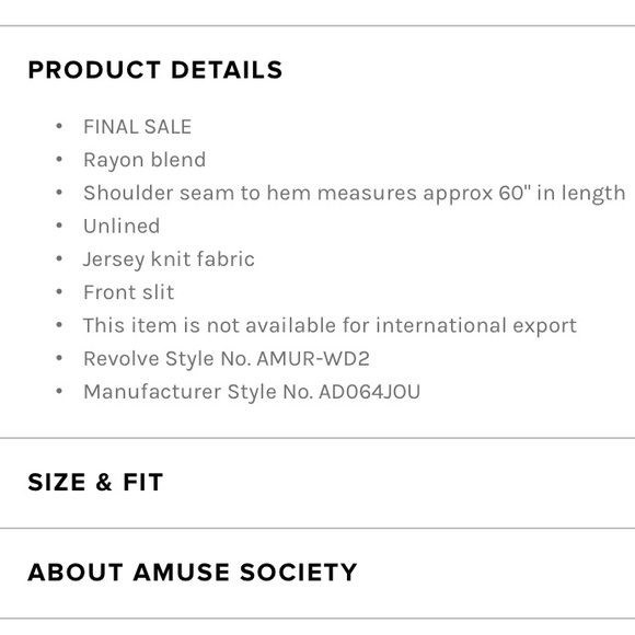 Amuse Society Journey Maxi dress - Picture 5 of 7